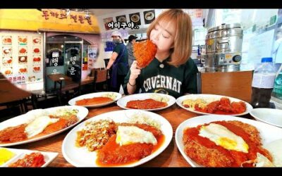 40년 전통 추억의 돈까스?🥺 한양대생은 다안다는 행운돈까스 먹방