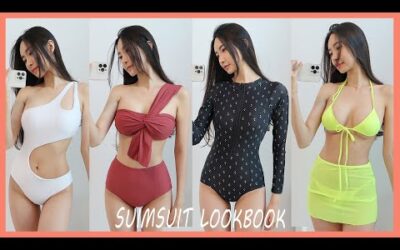 [룩북] 👙여름호캉스 수영복 신상 ㅣ비키니ㅣ모노키니ㅣ레쉬가드ㅣ수영복하울ㅣ패션하울ㅣ수영복룩북ㅣ비키니룩북ㅣ모노빈제이ㅣbikini lookbookㅣfashionhaul