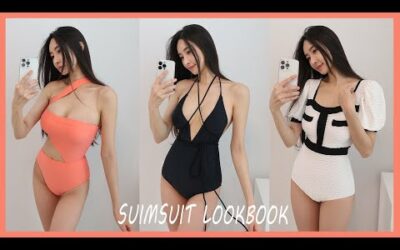 [세로룩북] 🩱호캉스수영복 모노키니/신상하울/수영복룩북/모노키니/비키니/monokini,bikinilookbook,fashion haul