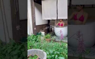 야외 욕조 Outdoor Bathtub #Shorts