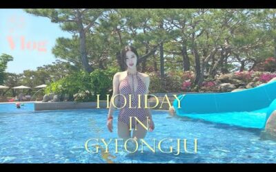 [여행 Vlog] 경주에서 힐링하기 브이로그💜 #2. 나랑 수영할래요? 🧜‍♀️🏊🏻‍♀️