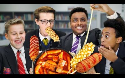 흔한 한국 핫도그 먹어보고 깜짝 놀란 영국 중학생들의 반응!?