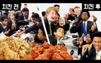 We made Korean Fried Chicken for a WHOLE British High School!