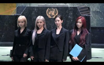 aespa at UN 🇺🇳 | speech for the High-level Political Forum 2022 Behind