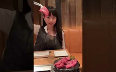 beef tongue 우설과 육회 둘다 내가 못먹능거ㅋㅋㅋ焼肉 #Shorts