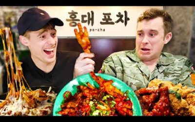 British Army Major shocked by size of chickens feet!