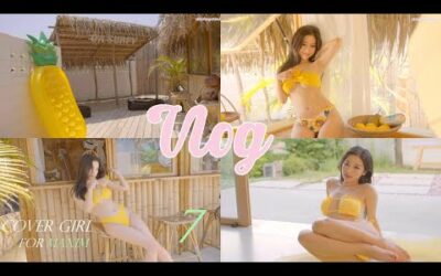 우당탕탕 김나정의 맥심 커버걸 성공기⛰🧜‍♀️ 맥심 7월호 표지모델 촬영 Vlog🧡✨