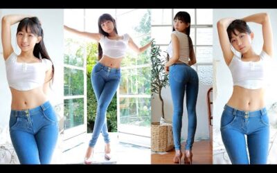 [4K] 세로룩북ㅣ흰티 & 청바지 룩북ㅣ언제나 진리인 고전 아이템!