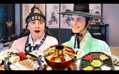 British Highschoolers AMAZED by Korea’s Traditional Royal Feast!!