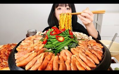 솥뚜껑 알폭탄 대왕알탕?!😳 볶음밥까지 먹방