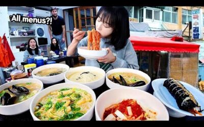 “oh my god😱” 외국인 손님도 경악한 40년전통 옛집국수 전메뉴 먹방
