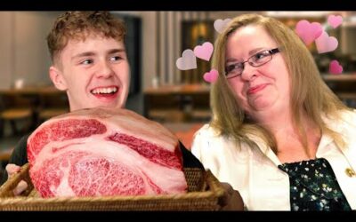 British Highschooler Surprises Mum with Korean BBQ!