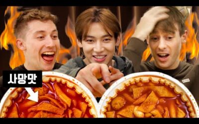 Bam Bam feeds us Korea’s Spiciest Street-Food!!