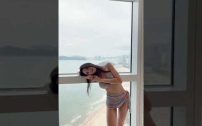 [shorts] 빌리벨리비키니세트 ㅣBilly Belly Bikiniㅣ모노빈제이ㅣmonobinjㅣ룩북ㅣlookbookㅣvlog