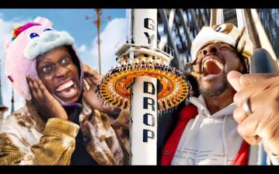 British Rappers visit a Korean Theme Park!!