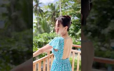 [shorts] Glowing Bohol Palm Trees 티파니에 플라워 원피스/모노빈제이/바캉스원피스/비치원피스/비치웨어/dress/beachwear/lookbook