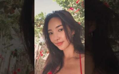 [shorts]red red red 🌺Ocean Horse Bikini 오션홀스 비키니 레드,보홀여행,비키니룩북,모노빈제이,monobinj,수영복,swimwear lookbook