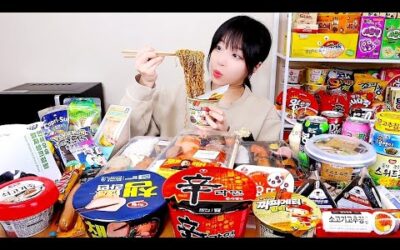 오랜만에 편의점 털었습니다😎