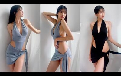[4K룩북] Elegance sexy two-piece swimsuit😳 LOOKBOOK, PHOTO SHOOT 비키니,수영복,비치웨어,모노빈제이,monobinj