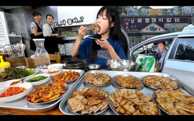 택시기사님들이 놀라셨습니다..🤣 53년 전통의 성북동 기사식당! 돼지불백 냉면 먹방