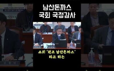 101번지 남산돈까스 국회 국정감사