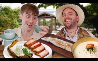 Italian Chef amazed by 100 year old Korean Meal!