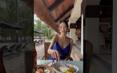 YAM💙 South Palms Panglaolife ♥beachgirl,동남아여행,보홀여행,비치웨어,모노빈제이,monobinj,beachwear lookbook