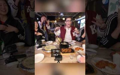 British uni students get roasted playing Korean drinking games