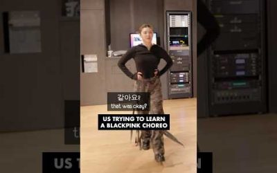 When you try to learn a BLACKPINK choreography from LEEJUNG… THE BLACKPINK CHOREOGRAPHER