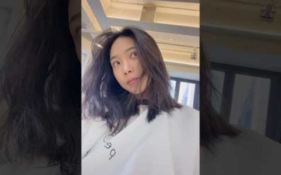 싹뚝💇‍♀️✂️ 잘라버렸어용~~ #헤어 #뷰티 #머리한날 ##여자헤어스타일 #여자헤어스타일링 #중단발 #중단발레이어드컷 #모노빈제이 #monobinj #봄티셔츠추천