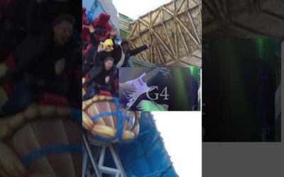 We hit G4 on a rollercoaster