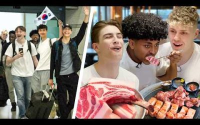 British Students’ Last Meal before Military: Korea’s #1 BBQ