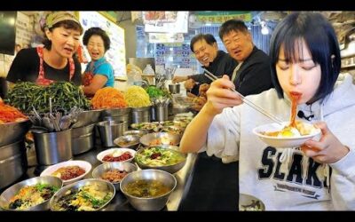 이거 먹으러 새벽 6시에 찾아갔습니다🥺 옆손님이 대결신청?! 남대문시장 칼국수골목 먹방