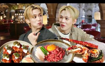 NCT DREAM Shocked by Ultimate Korean fine dining: CAVIAR KFC!!