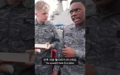 Brits try Korean Military Rations 👀