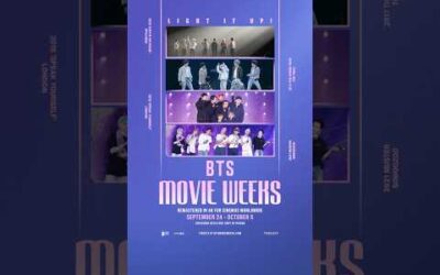 #BTSMOVIEWEEKS FOUR LEGENDARY CONCERTS REMASTERED in 4K for CINEMAS WORLDWIDE #BTS #방탄소년단