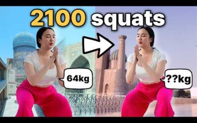 스쿼트 2100개하면 생기는 일 #diet #스쿼트챌린지