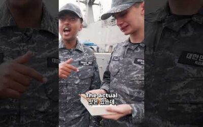 Reacting to Korean Navy rations 👀