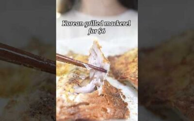 Six dollars for two? A recipe for cooking delicious Korean fish! #food #koreanfood